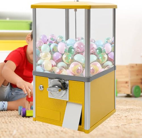 pealiritansemen Distributore automatico di caramelle Gumball, distributore automatico di caramelle per aziende, distributore automatico di giocattoli per capsule/snack, per ingressi della