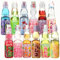 Hatakosen Ramune Soda Japanese Soft Drinks 7 Assorted Flavours Bottles Set 200ml (Pack of 7)