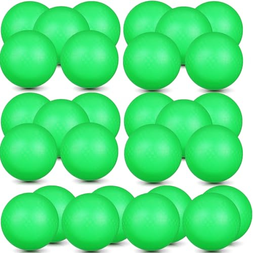 Jerify 40 Pack Playground Balls Bulk Colorful Inflatable Bouncy Dodgeball Handball Kickball for Kids Adults Ball Games, Gym, Camps, Picnic, Beach, School, Indoor and Outdoor Game (Green,8.5 in)