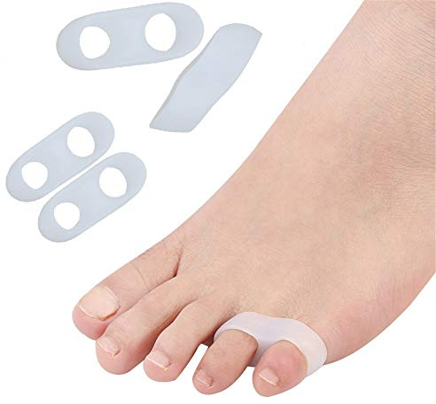 4 distanziatori per dita dei piedi, per alleviare rapidamente il dolore, utilizzabili con le scarpe