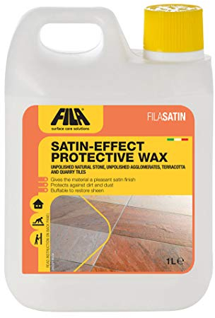 FILA Surface Care Solutions Wax Fila Satin-Cera Protectora Profesional con Efecto Satinado, No aplicable, 1 Count (Pack of 1)