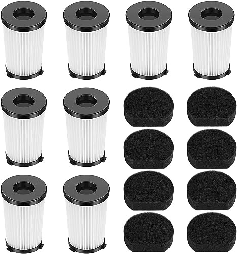 8 Filtri e 8 Spugne per aspirapolvere Ariete Handyforce 2761 e 2759