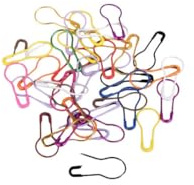MDC Anneaux marqueurs Tricot en métal 40 pièces