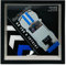 Cadre d'affichage pour Lego Speed Champions Nissan Skyline GT-R (R34) 2 Fast 2 Furious, Panneau de Mur d'affichage pour Lego 76917, Taille : 20x20cm(Panneau de Mur d'affichage Uniquement)