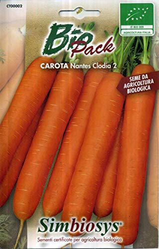 SEMENTI BIOLOGICHE PER ORTAGGI IN BUSTINA AD USO AMATORIALE (CAROTA NANTESE)