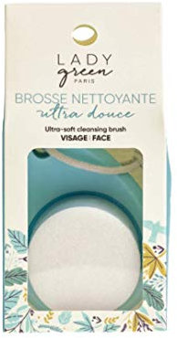 LADY GREEN | Brosse Nettoyante - Visage - Elimine Impuretés, Excès de Sébum & Maquillage - Vegan et Cruelty Free