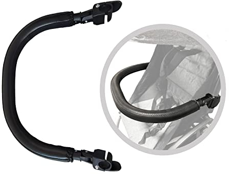 Sicherheitsbügel für Kinderwagen ,Zubehör für BBZ yoyo Armlehne aus schwarzem PU-Leder
