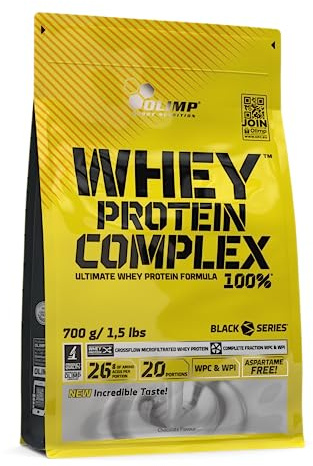 OLIMP SPORT NUTRITION Olimp Whey Protein Complex 100 Percent (700 g) - White Chocolate with Raspberry