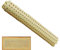 TAOZHUGONG Wiener Geflecht, 100x35cm Schimmelfest Breite Rattan Gurtband, PE Wasserdicht Stuhlgeflecht Rattanstuhl Reparatur Wabengeflecht Stuhl Wiener Geflecht für DIY-Projekte (Gelb)