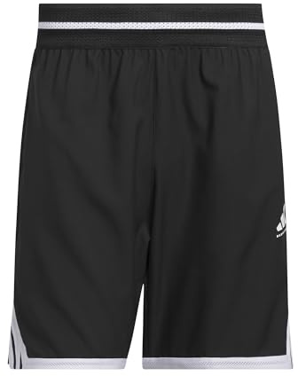 adidas Men's Crazy Lite Shorts Black/White L 13 cm