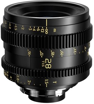 THYPOCH Simera-C 28/mm T1.5 FF Prime Cine Lens for Leica M-Mount – svart