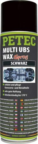 6x 500ml PETEC 73460 MULTI UBS-WAX Spray Unterbodenschutz Korrosionsschutz