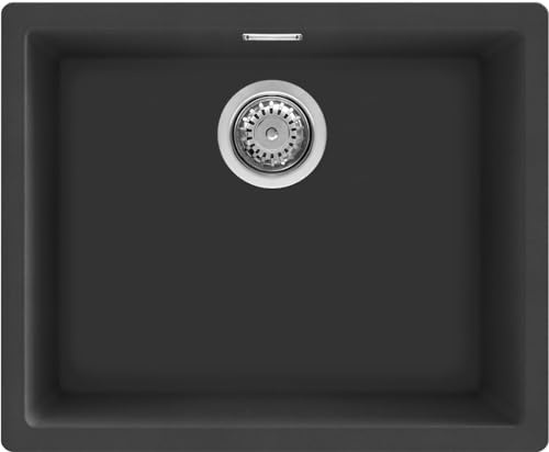 SMEG VZP56N, Fregadero QUADRA, Black