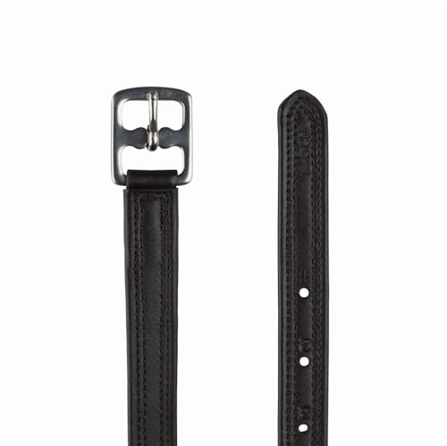 HORZE Aciones de Estribo con Nylon, Marrón, 110