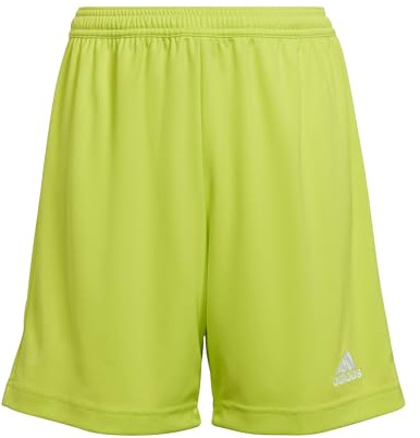 Adidas Unisex Kinder Entrada 22 Shorts, Team semi sol Yellow, 7-8 Years