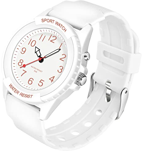 Armbanduhr Damen Uhr Jelly Bonbonfarbene Süßigkeiten Farbe Buntfarbig Analog Quarz Sportuhr für Mädchen Kinderuhr Junge Uhren Kids Watch Frauen Uhren Damenuhr mit Silikonarmband LED Licht Wasserdicht
