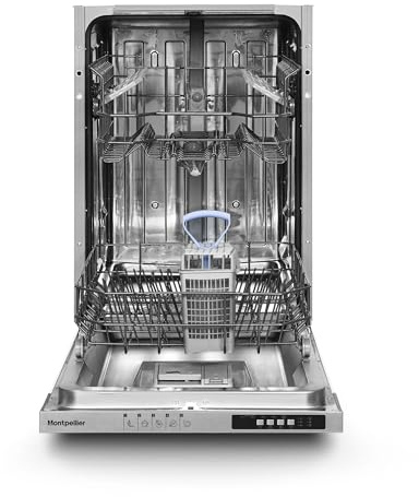 Montpellier MDWBID4553 built in slimline dishwasher