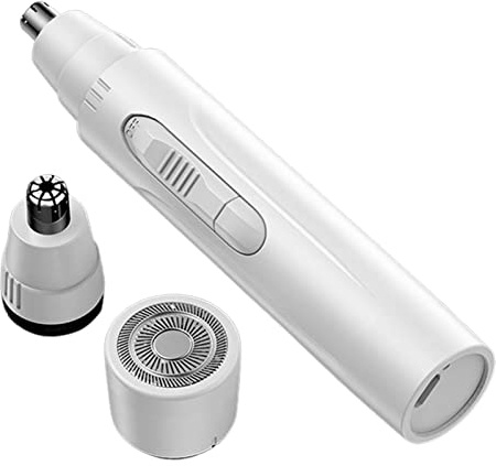 Keptfeet Tondeuse à Nez pour Hommes | Tondeuse pour Les Oreilles et Le Nez avec Chargement USB | Tondeuse faciale imperméable et indolore pour Les Sourcils, Nettoyage Facile