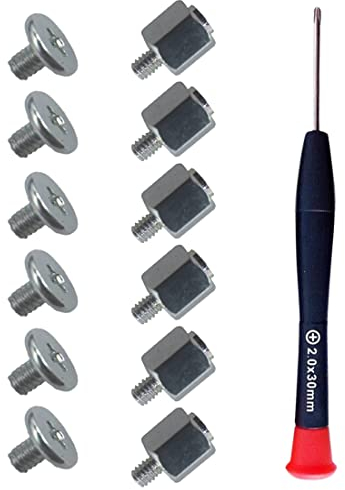 12 Stück PC Schrauben Set M.2 SSD NVMe Schrauben mit Schraubendreher Kompatibel mit ASUS Hauptplatine Motherboard