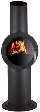 Kaminofen Kanuk® Tower Holzofen - Werkstattofen - Schwedenofen - Energieeffizienzklasse A+ - Top Qualität - Zulassung für Deutschland, Österreich und Schweiz - BimSchV