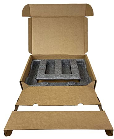 EPE Universal Laptop Shipping Box I Eco-Friendly I Fits Most Laptop Sizes I Secure Packaging Solution | theBOXlarge V2