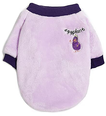 Suéter para Perros Ropa para Perros Suéter de Lana para Perros Abrigo Cálido de Invierno Pijamas de Frutas Suéter de Lana para Perro Pequeño Gato