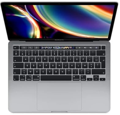 2020 Apple MacBook Pro con 2GHz Intel Core i5 (13-pulgadas, 16GB RAM, 512GB SSD) (QWERTY Italiano) Gris Espacial (Reacondicionado)