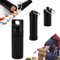 skytowards 3 Stück Pillendose Schlüsselanhänger Tablettenbox Pillenanhänger 3 Größen Wasserdicht Pillenbehälter Schwarz Pillenbox Mini Pillenkapsel mit Karabiner Pillen Anhänger Fob für Unterwegs