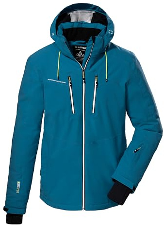 Killtec Ksw 44 Mn Ski Jckt Chaqueta de esquí/chaqueta funcional con capucha desmontable y paranieves Men´s (Pack de 1)