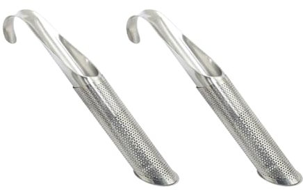 AMIUHOUN Filtro de té con forma de tubo, difusor de hojas sueltas, colador de té, infusor de té, tetera, utensilios de cocina, accesorios de repuesto de cocina