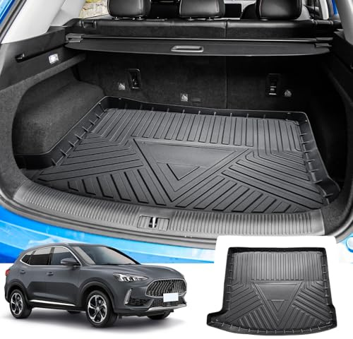 CDEFG Compatibile con MG HS 2018-2023 2024 Tappetino per HS Bagagliaio in TPE Protezione HS Tappetini Antiscivolo Auto Vasca Antipolvere HS 2024 Accessori
