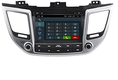 JINFOLI Autoradio 2 Din GPS Navigation Stereo Multimedia WIFI DSP Carplay Android 11 Lettore DVD for auto Adatto, for Hyundai, Tucson/IX35 2016 2017 Impianto audio stereo per auto