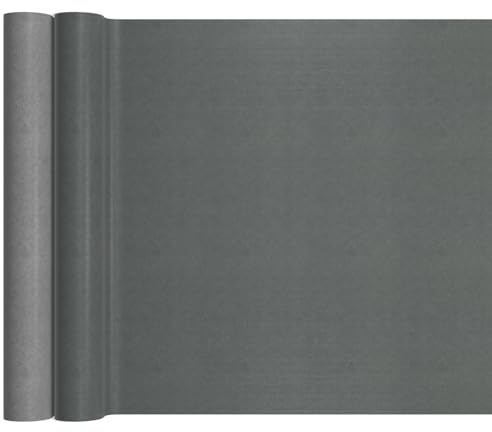 PVC-golvbeläggning, metervara, vinylgolv, vinyl, golvbeläggning, golvbeläggning, 140 cm bred, enfärgad, betonglook, antracitgrå, 300 x 140 cm