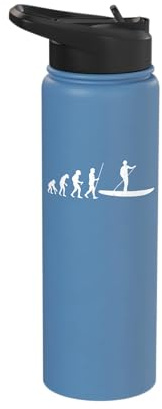 SUP Stand Up Paddling Evolution Stainless Steel Insulated Water Bottle