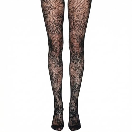 Women's Lace Fishnet Tights, Patterned Pantyhose Stockings for Fashion Wear
