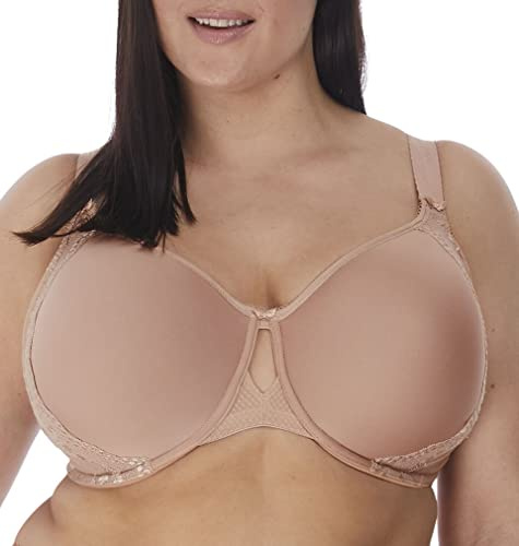 Elomi Soutien-Gorge Charley à Armatures sans Bande pour Femme, Camel, 115DD