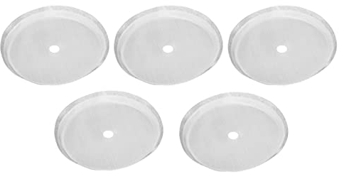 5er Pack French Press Ersatzfiltersieb Wiederverwendbare Edelstahl-Netzfilter für 350 ml French Press Kaffeemaschine