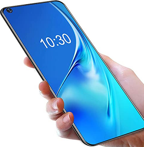 OUKITEL C21 Smartphone ohne Vertrag, Android 10 Handy, 4 GB + 64 GB, 6,4 Zoll FHD+, AI-Quad-Kamera, Helio P60 Dual SIM, 4000 mAh, große Batterie, Blau