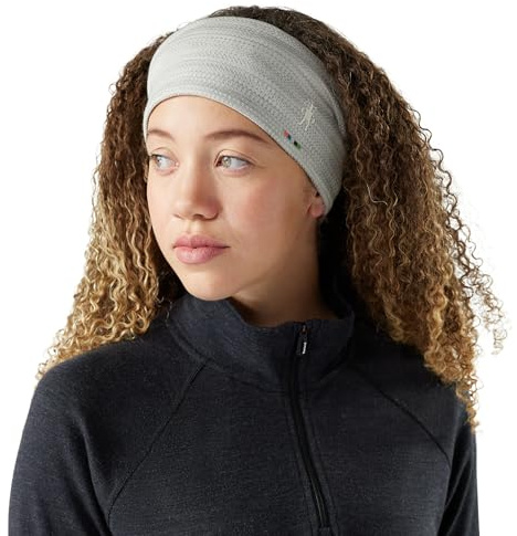 Smartwool, Unisex, Thermal Merino Reversible Headband, Light Gray Color Shift, One Size