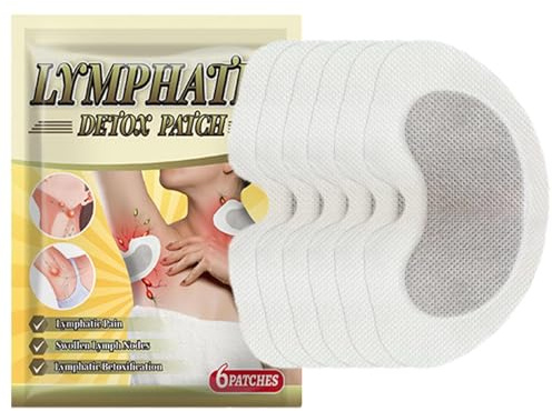 Anti-Weakened Lymph Spot Herb Sticker Forearm & Body Relief Patches for Improved Circulation, Care, Wellness Support, 6