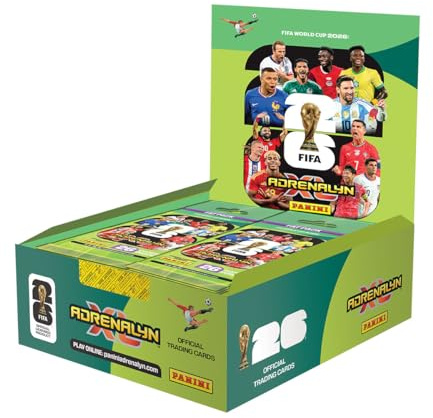 Panini FIFA World Cup 2026 Adrenalyn XL Trading Cards (Fatpack Box)