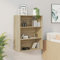 Gecheer Hängeschrank Sonoma-Eiche 69,5x32,5x90 cm