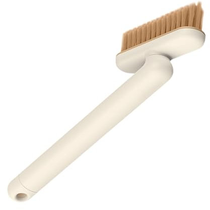 Spazzola di pulizia a setole dure, spazzola per la pulizia delle fessure dure, strumento di pulizia multifunzionale rotante, spazzola per giunti di pavimento senza angoli morti, detergente per