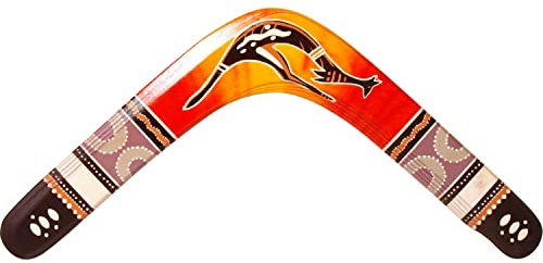 Boomerang Fan Falcon ORI Droitier | Bipales en Bois | Portée 35m | Fabriqué en France | Initié 12+