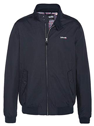 Veste Schott ref_48717 Marine - L
