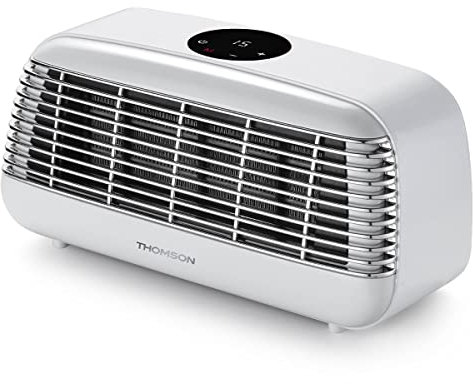 Thomson Calefactor Cerámico Fifty Digital Vintage 1500W (Blanco)