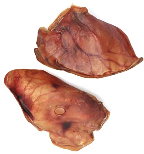 Premium Schweineohren für Hunde 100% natürlich Kauartikel vom Schwein Schweineohr Leckerlie (10)