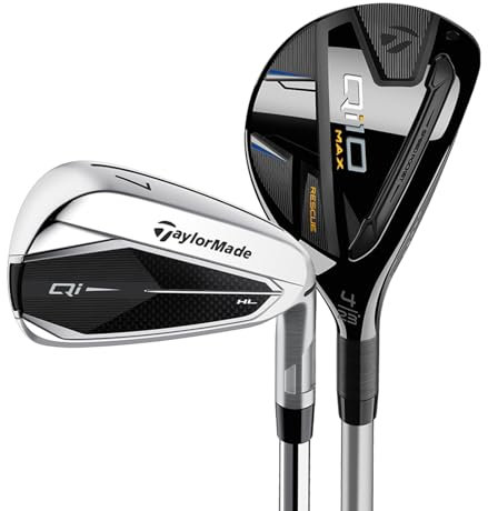 TaylorMade Golf Qi HL Combo Iron Set 4/5 Rescue 6-P,AW Graphite Shaft Regular Right Handed
