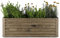 Blumfeldt High Grow Straight Hochbeet, Ergonomisches 972L Hochbeet Metall Holzoptik, Wetterfester Verzinkter Stahl Für Blumen, Kräuter & Gemüse – Rostbeständig, Offene Bodenstruktur & Einfache Montage