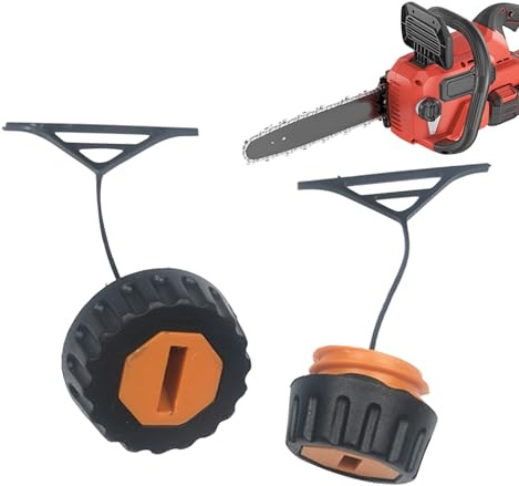 Tapón Para Depósito De Aceite De Motosierra - Tapa De Reemplazo Para Tanque De Aceite De Motosierra,Suministros De Reemplazo Duraderos Con Diseño De Pomar Para Hogar Y Jardín En